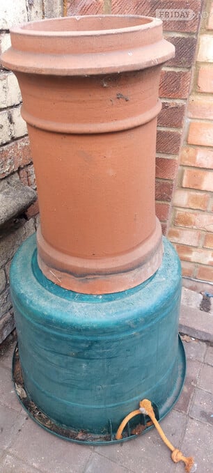 Chimney, great price 30 pounds each if you buy all 4 it's 25 each