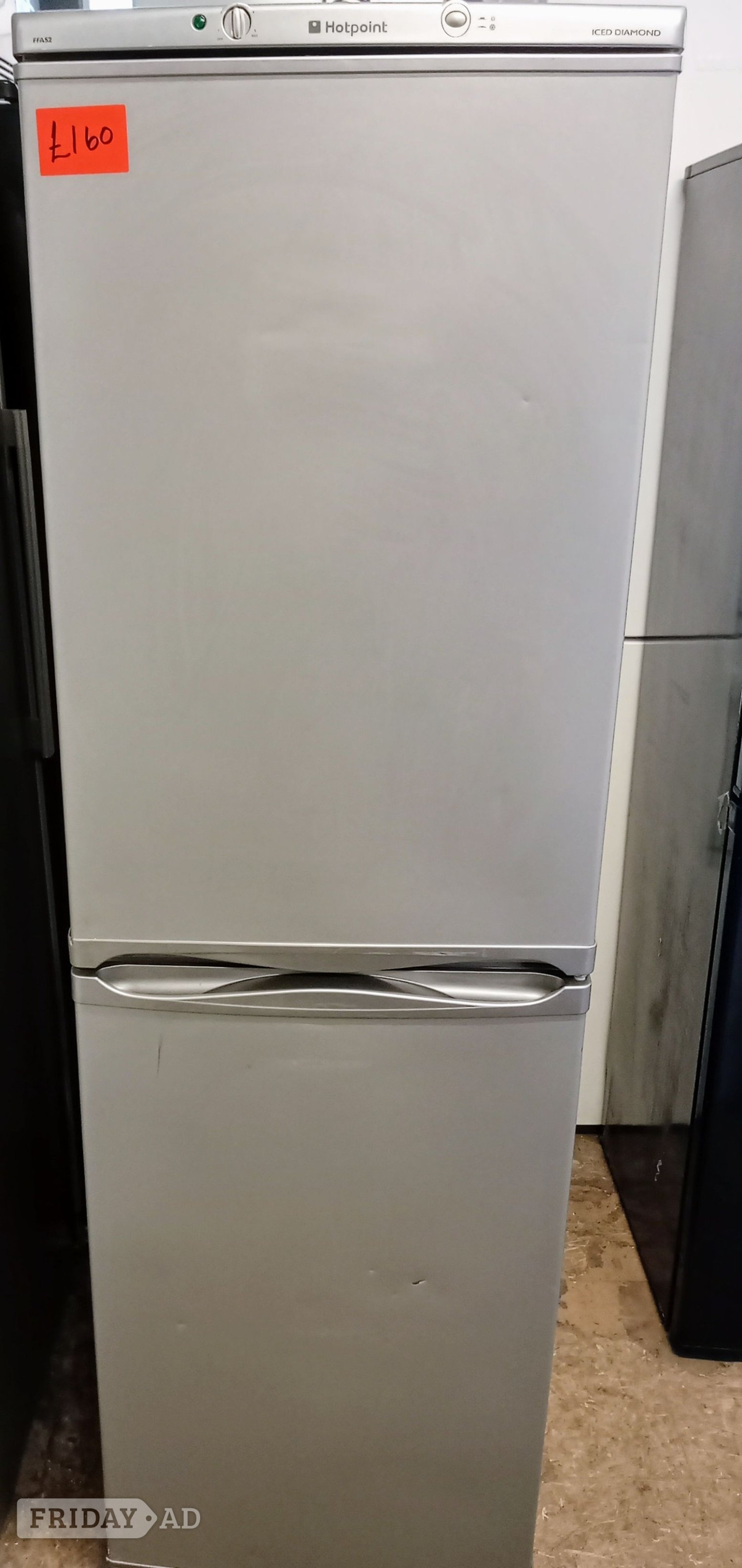 Hotpoint frost free silver fridge freezer  in Reading