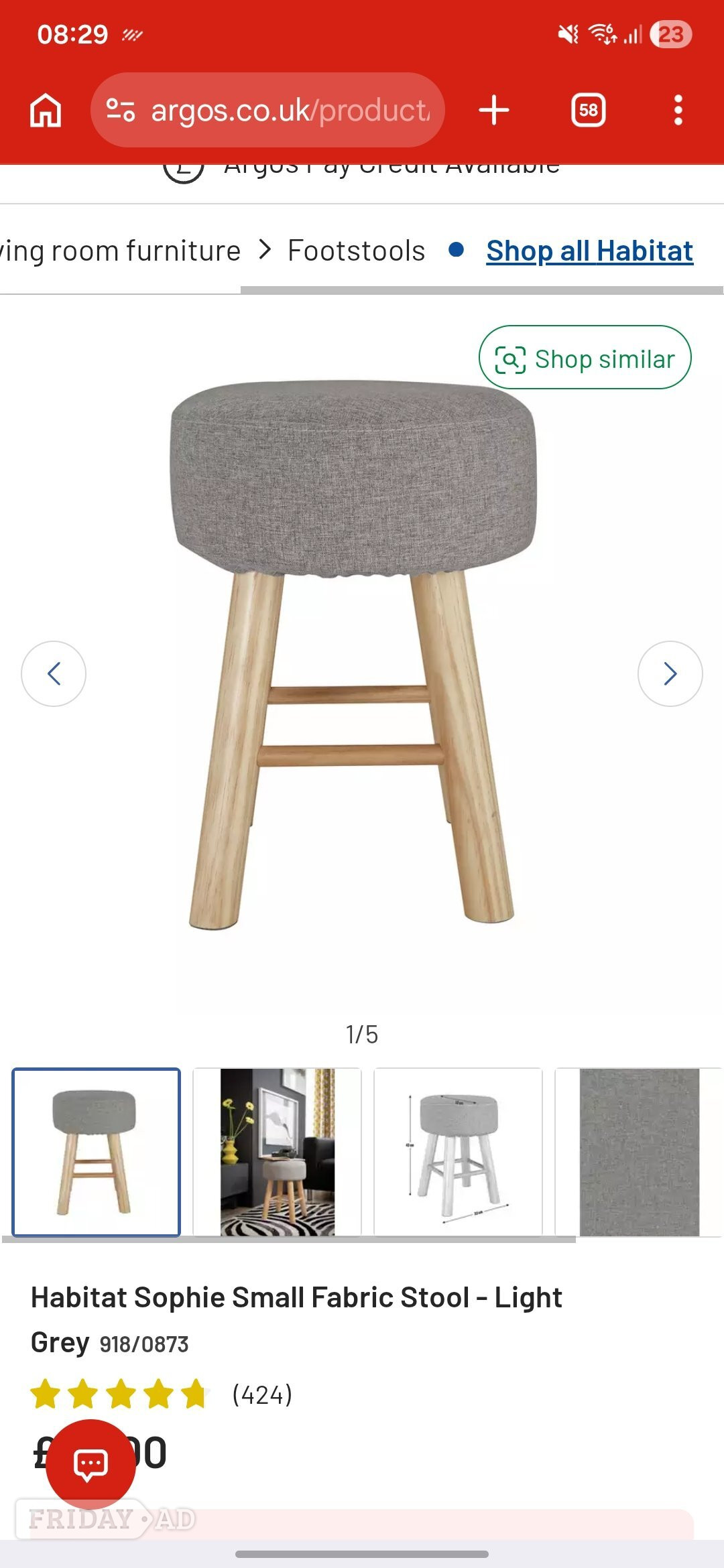 Hailsham Wooden Desk and Stool