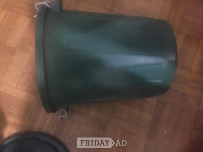Bexhill-On-Sea Bucket with lid.    Calls only
