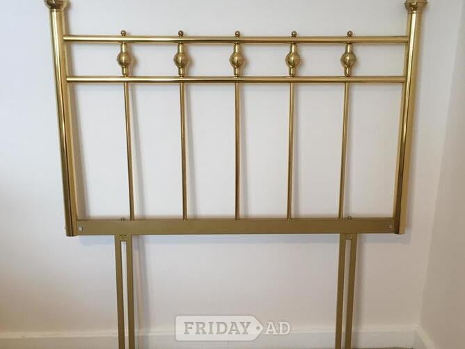 BRASS HEADBOARD for Single Bed in Longfield