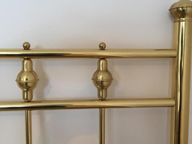 Longfield BRASS HEADBOARD for Single Bed modern style excellent condition 
