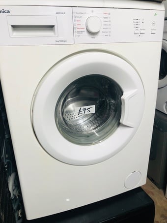 AMICA quick wash washing machine 5kg load 