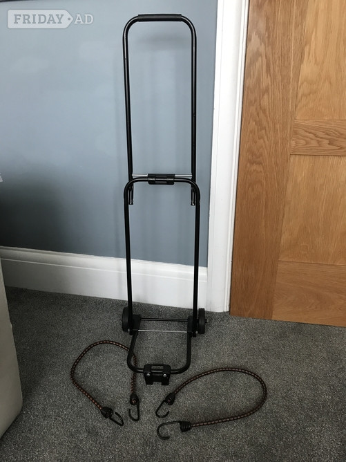 Luggage trolley/carrier good condition 2 expander ropes included   in Shoreham-By-Sea