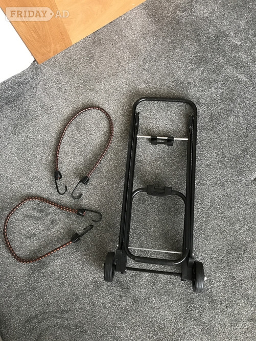 Luggage trolley/carrier good condition 2 expander ropes included  