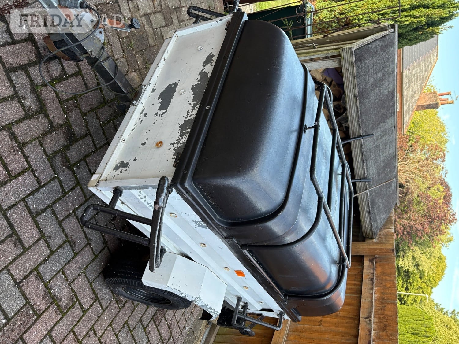 Trailer 40in x 62ins  (approx 3ft 4 x 5ft 2)  Ideal for camping.
