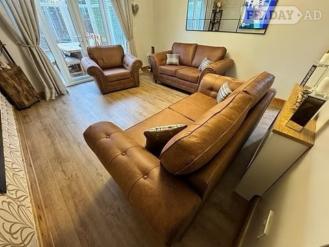 Oakland 3&2&1 sofas - choice of colours/fabrics - Furniture in Rotherham