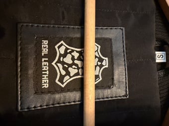 Leather jacket black