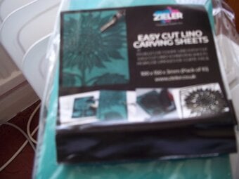 For sale Easy cut lino carving sheets
