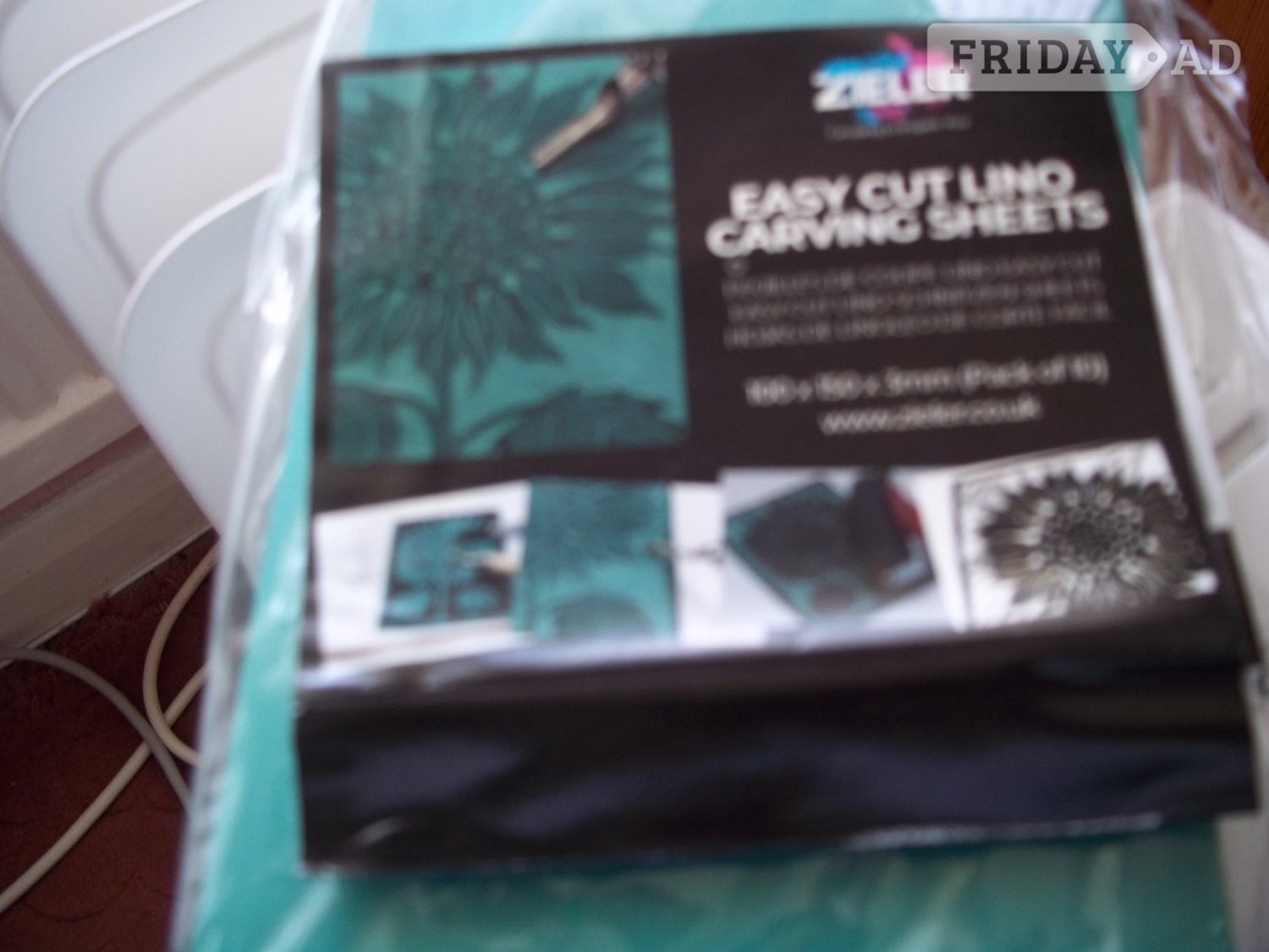 For sale Easy cut lino carving sheets in Lewes