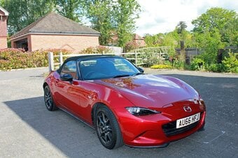 Mazda MX5, red, low mileage, one owner, excellent condition, FSH
