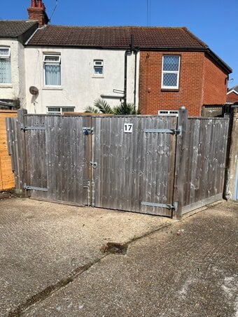 Secure gated yards