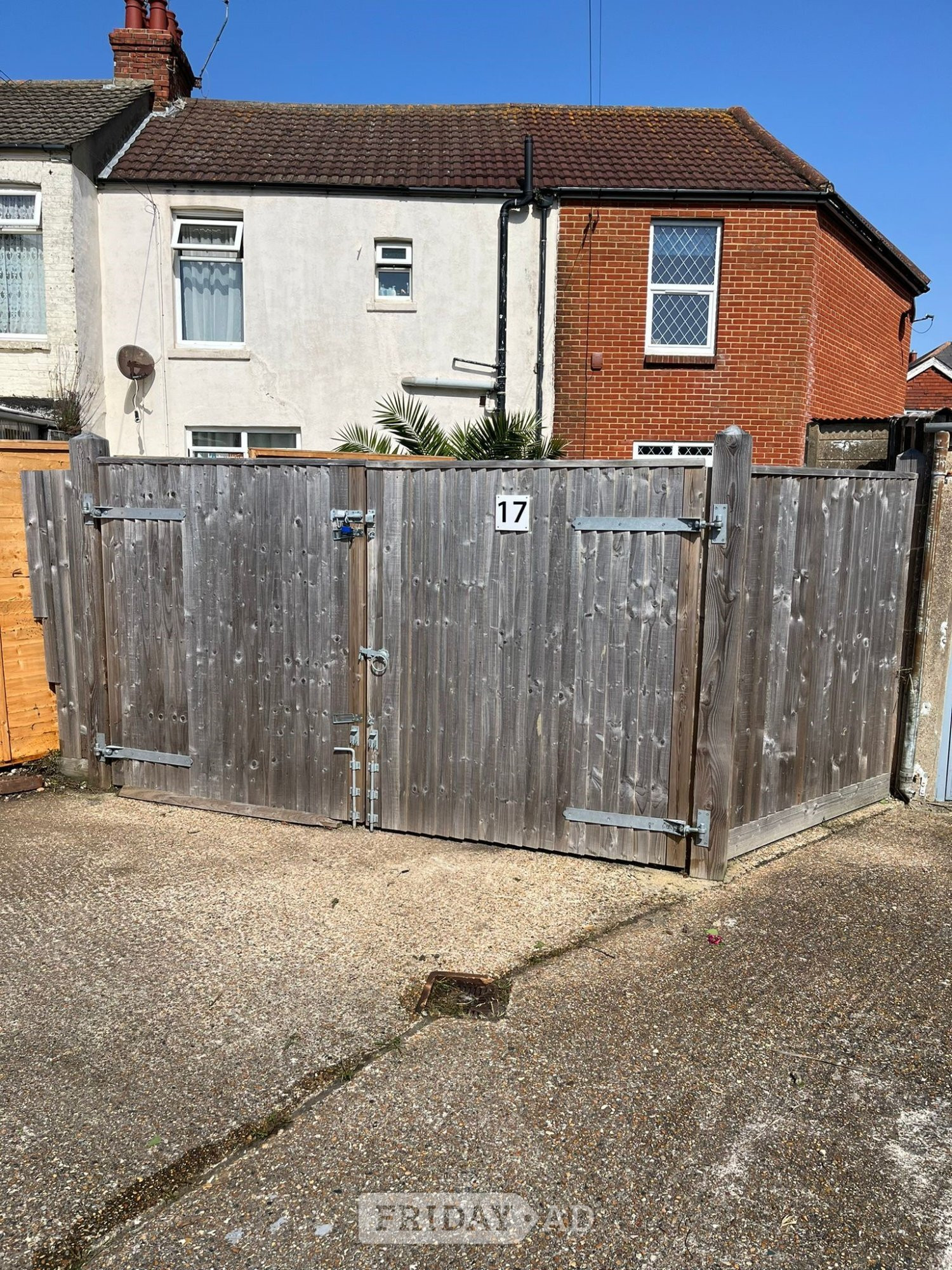 Secure gated yards in Eastbourne