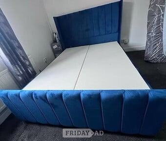 4 Foot - Primrose Winged Deluxe Divan Ottoman