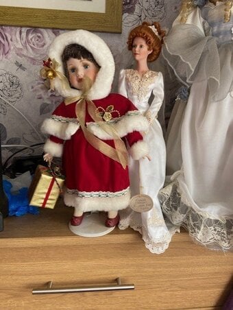 porcelain dolls very pretty