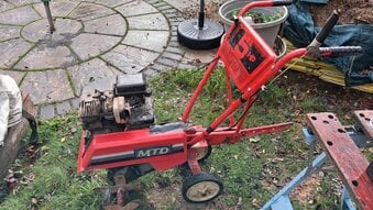 MTD 5 hp Rotavator 