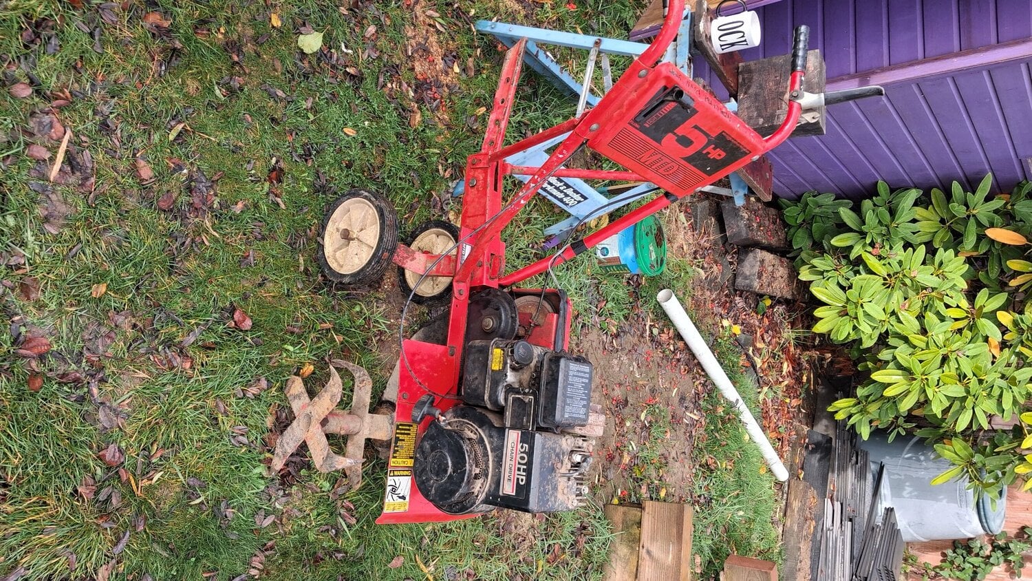 MTD 5 hp Rotavator 
