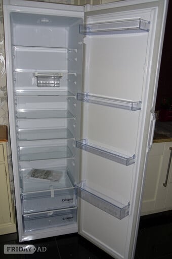 Beko LSP4579W larder fridge (used for 1 week only)