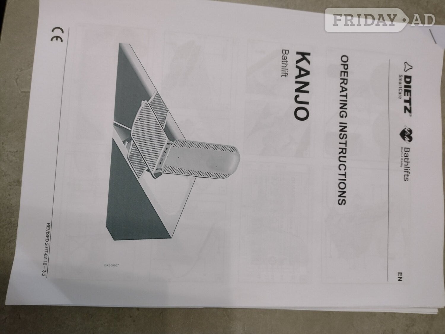 Kanjo Bathlift for sale in Consett