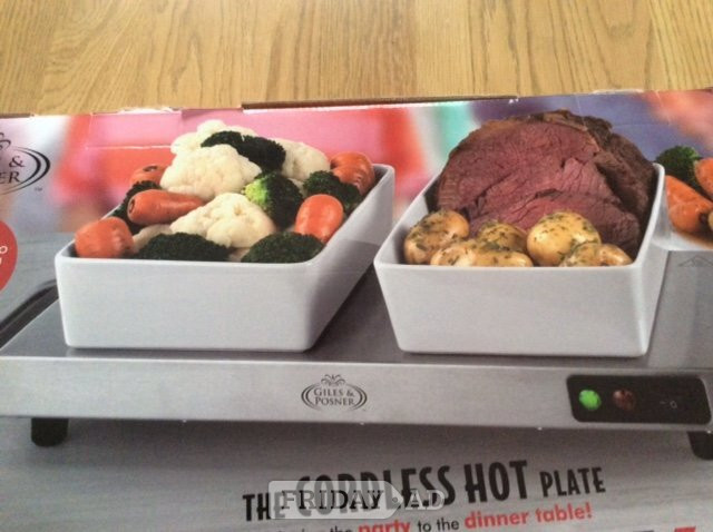 Lewes 2 x cordless hot plates