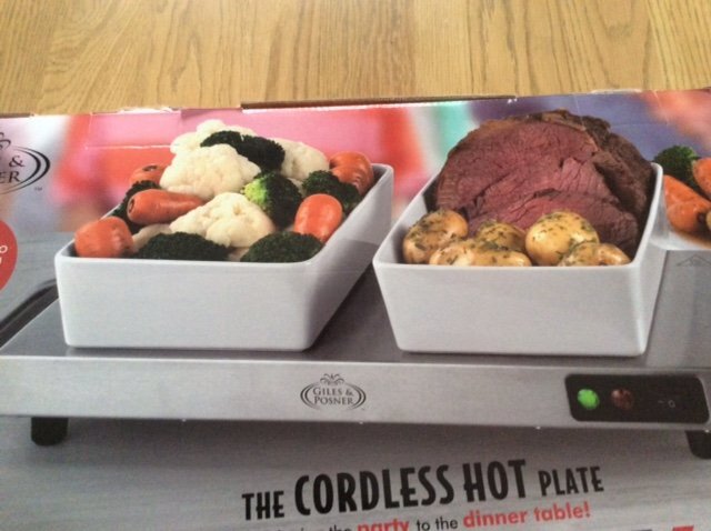 Lewes 2 x cordless hot plates