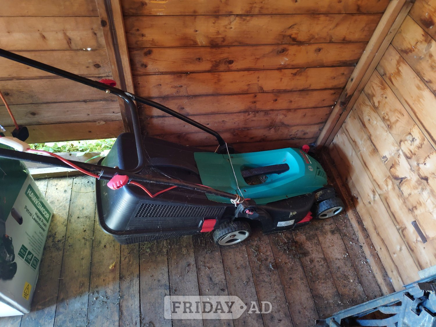 Bosch electric mower push along 1400w 37cm cutting width  in Bognor Regis