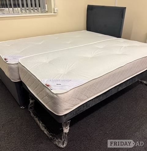 Rotherham 3 IN 1 APOLLO GUEST BED - semi orthopaedic mattress & headboard