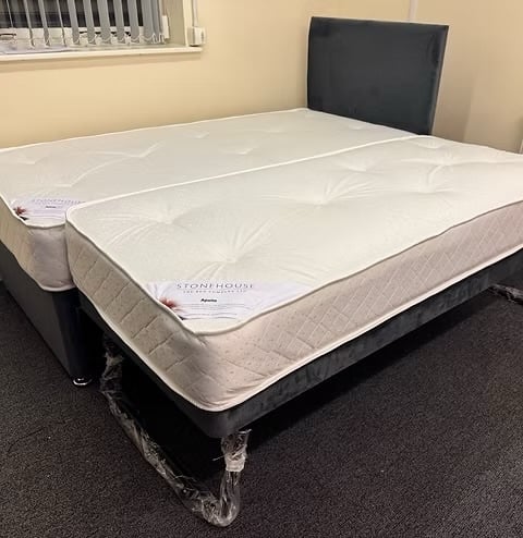 Rotherham 3 IN 1 APOLLO GUEST BED - semi orthopaedic mattress & headboard