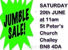 JUMBLE SALE