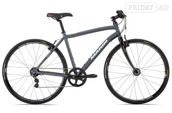 Frame Alloy 6061 Internal cables and headset Type Hybrid Bike  Ge