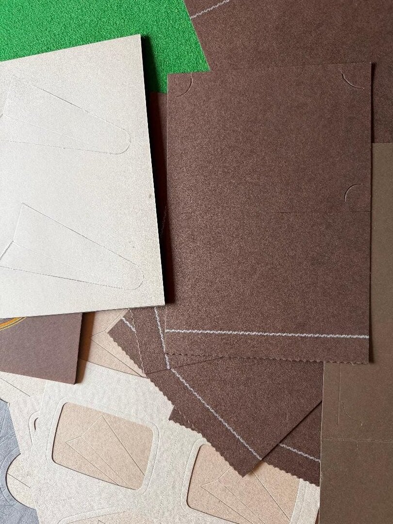 Cardboard photo frames £1.50
