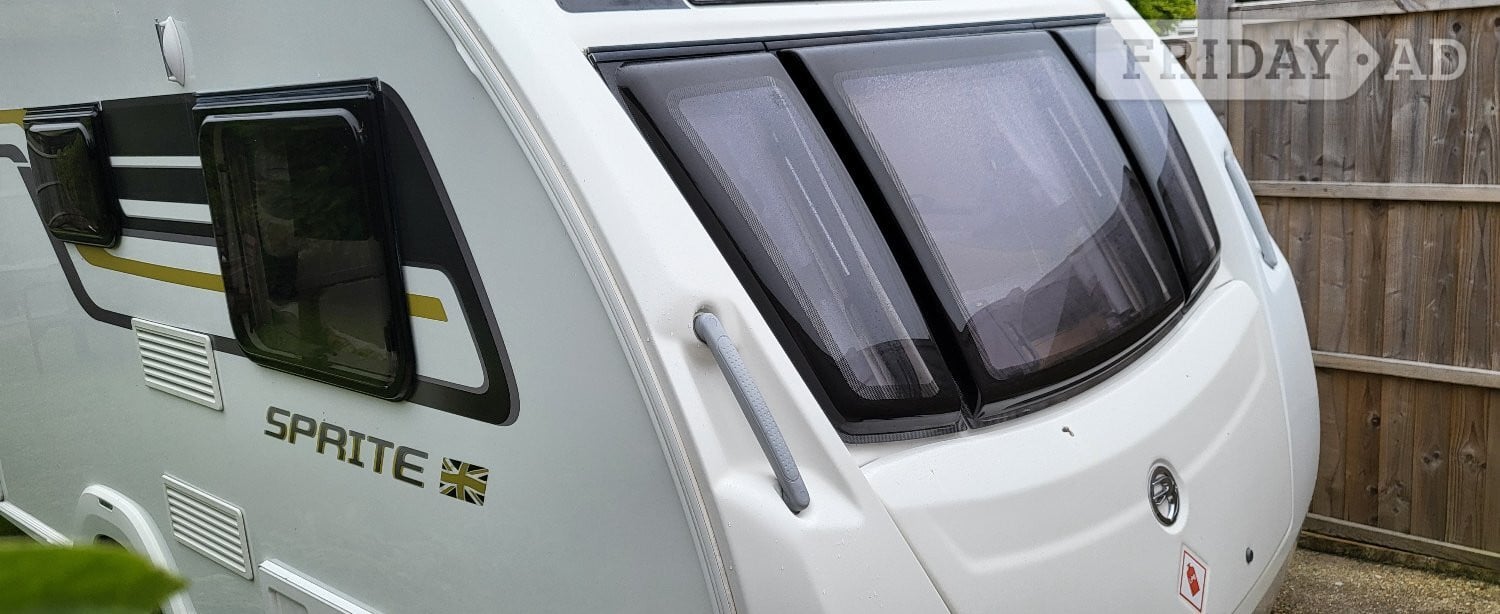 Sprite Alpine 4 fixed bed caravan