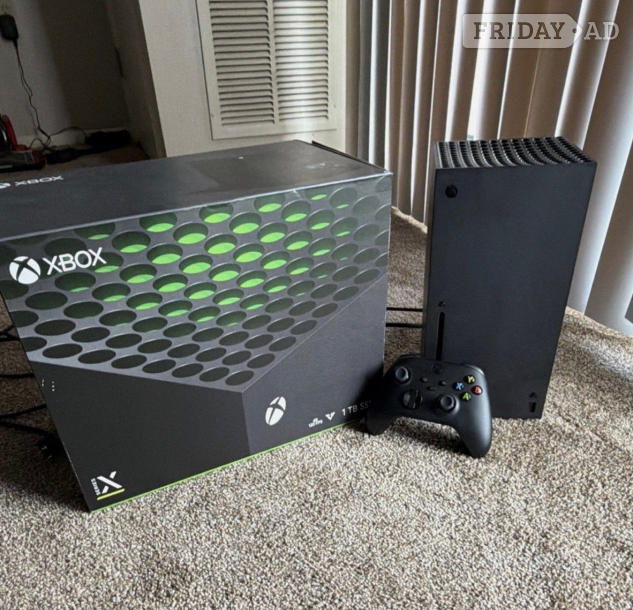 Used Xbox series X (1year memory of Alfred)