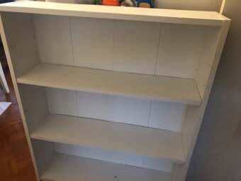 3 shelves unit 23.5” x 6.6” x 32.6” high