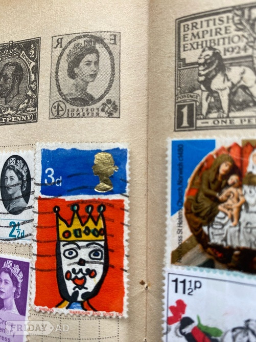 Hartlepool Stamp collection four Albums 
