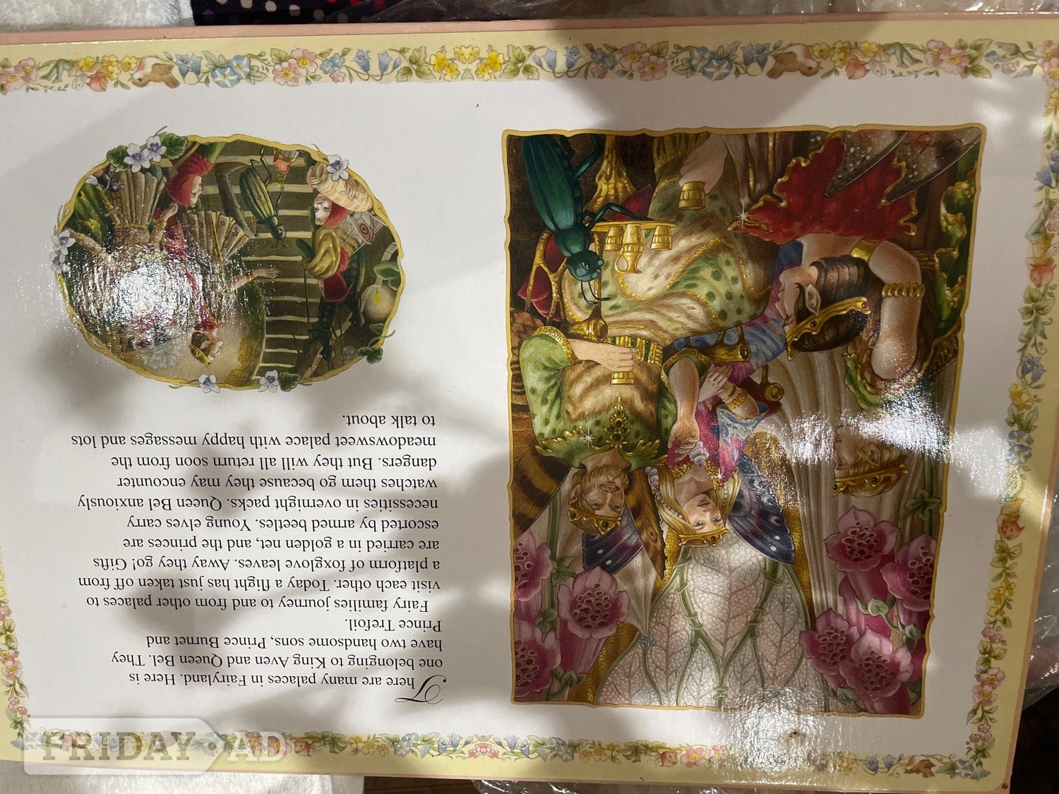 Clevedon Vintage Shirley Barber Fairies Jigsaw Book