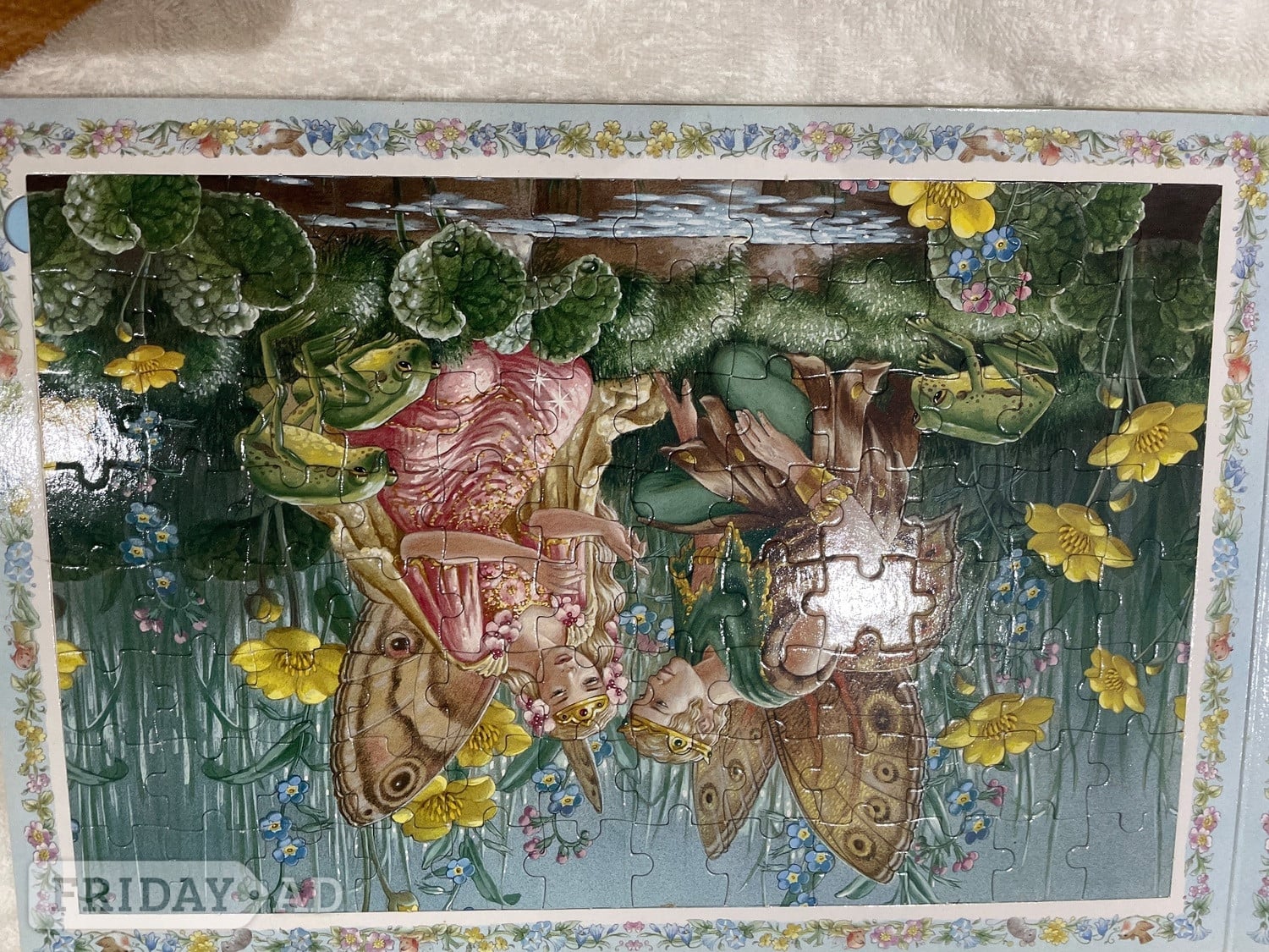 Vintage Shirley Barber Fairies Jigsaw Book - Hobbies & Leisure in Clevedon