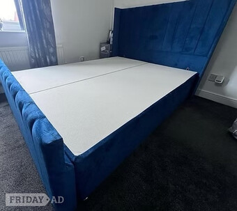 Super King size - Primrose Winged Deluxe Divan Ottoman