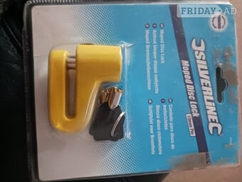Silverline Moped/Bike Disc brake lock