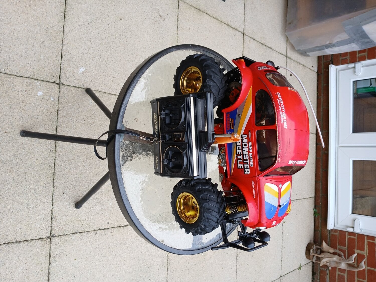 Vintage Tamiya radio control car 