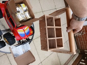 Vintage Tamiya radio control car 
