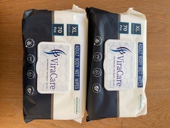 ViraCare adult body wipes