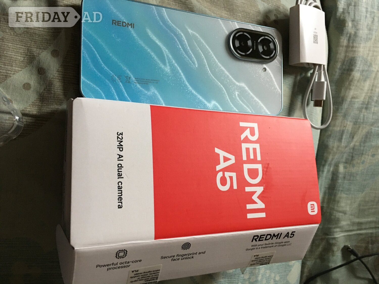 Bradford xiomi redmi a5, 7 inch smartphone as new 8 weeks old
