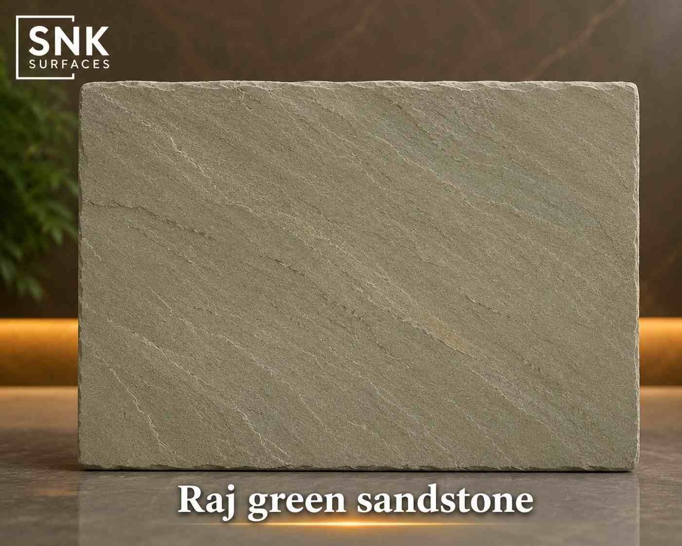 Raj Green Sandstone Supplier UK for Landscape Design