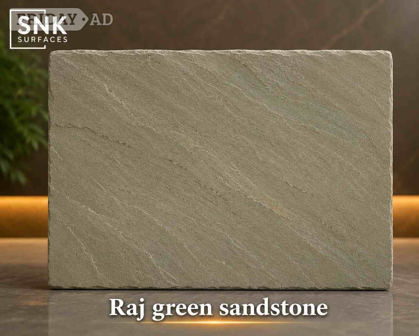 Raj Green Sandstone Supplier UK for Landscape Design