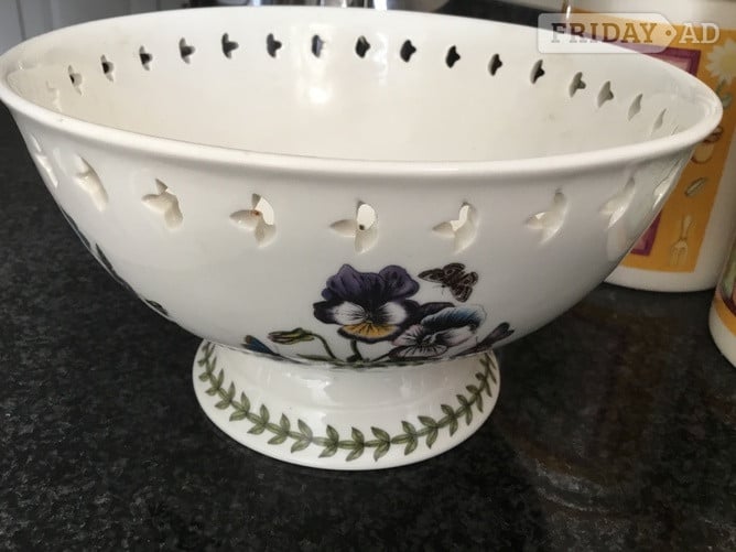 Portmeirion Botanic Garden footed comport - Antiques & Collectables