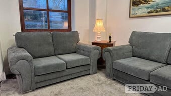 Grey 3+2 seater sofa set for sale ¬ Free Delivery Available 