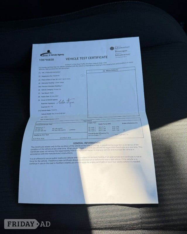 Toyota 2013 Toyota RAV4 Aberystwyth
