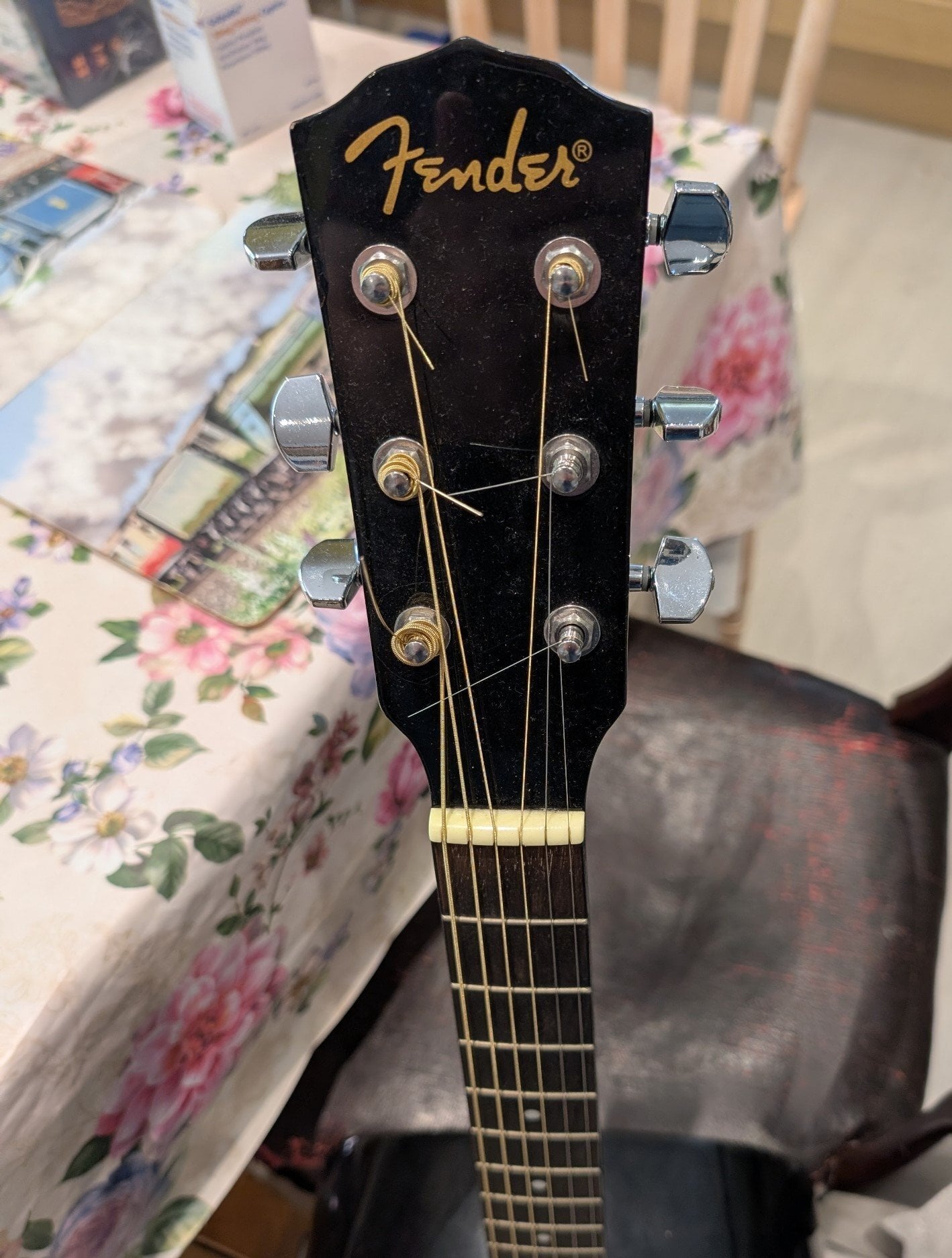 Pevensey Fender Semi-Acoustic Guitar DG-11E