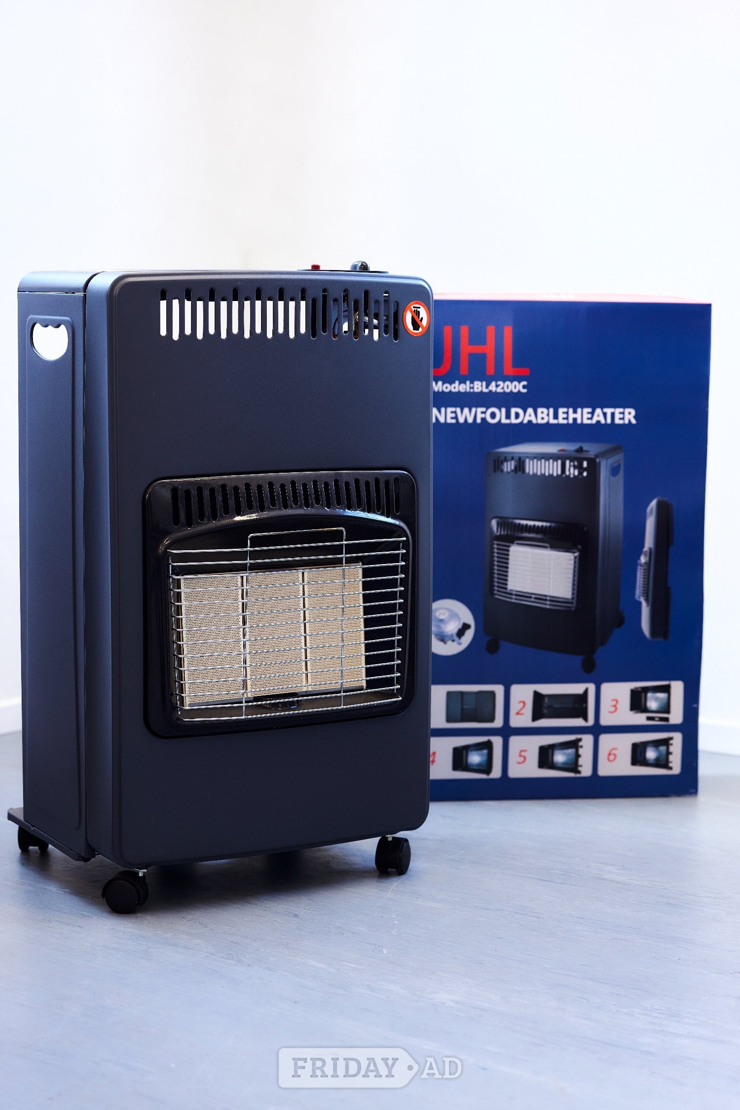 JHL Portable Calor Gas Heater - Heating & Cooling